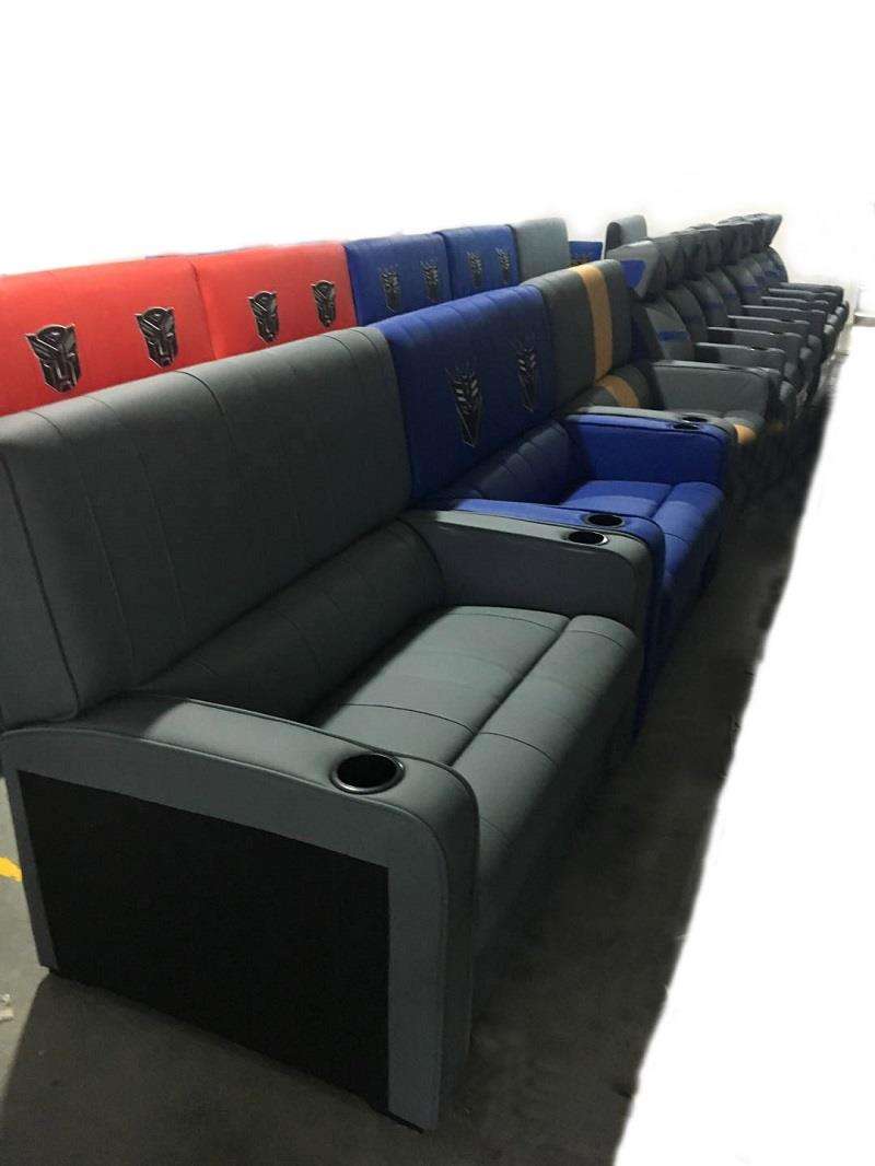 Modern Loveseat For Small Spaces Home Theater Seating, Cinema Seats