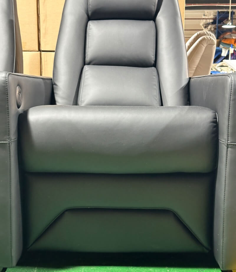 seat and foot rest details