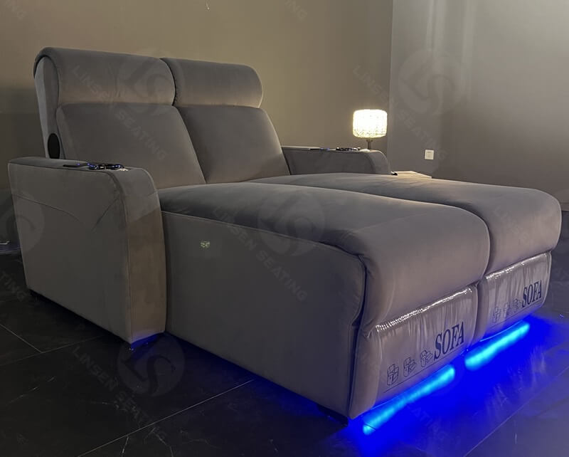 grey chaise lounge