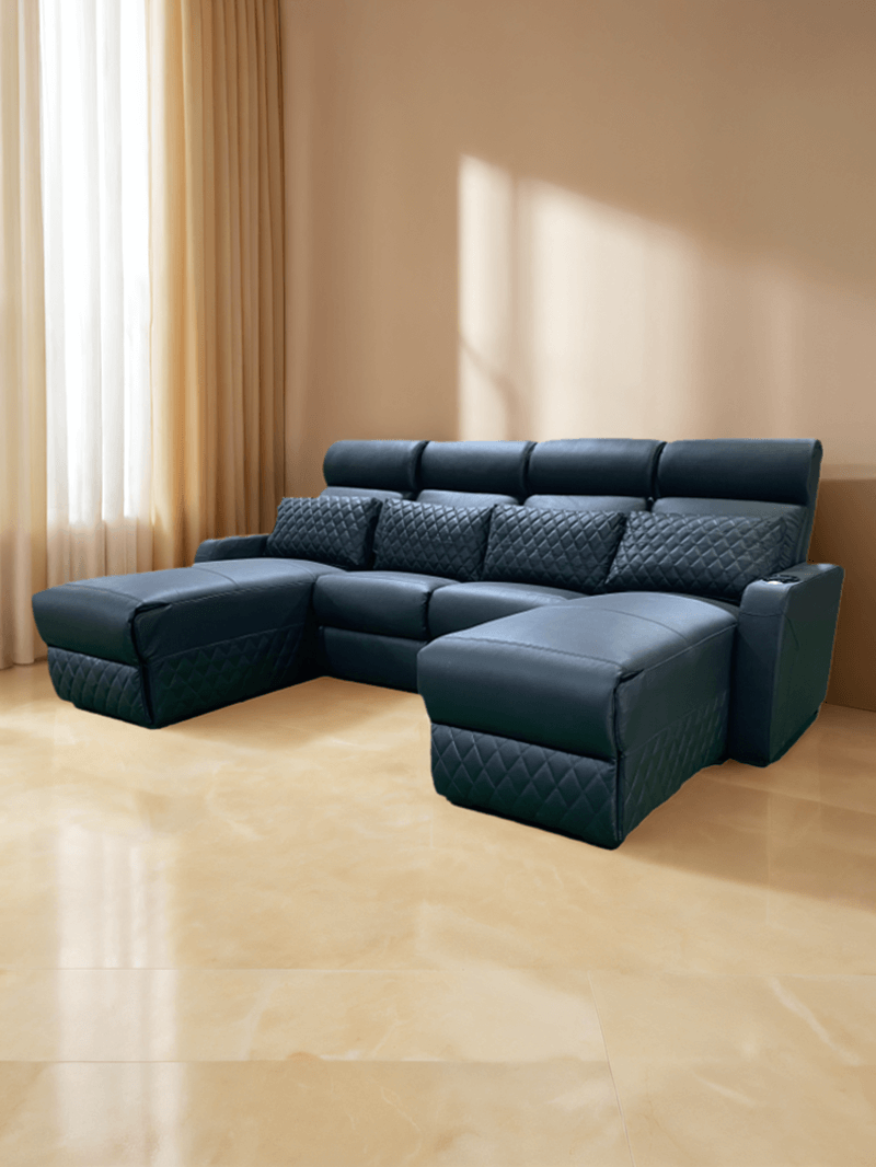 theater seating with chaise