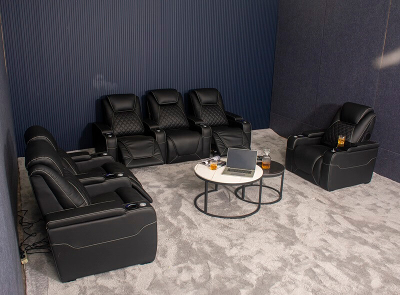 1+2+3 reclining sofa for movies