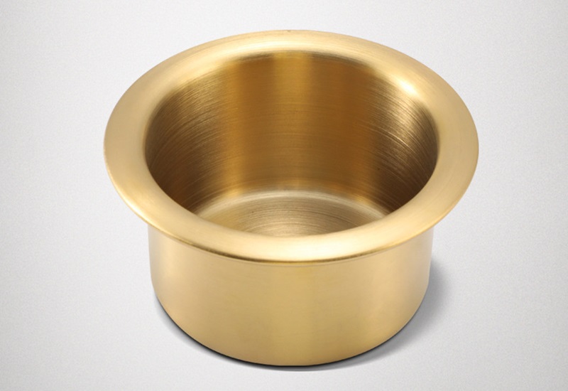 Golden cup holder